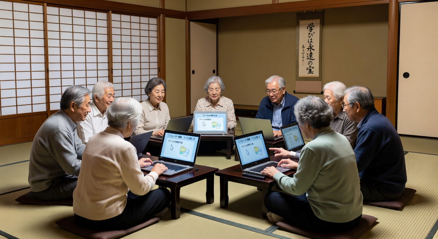 シニアグループ授業の様子