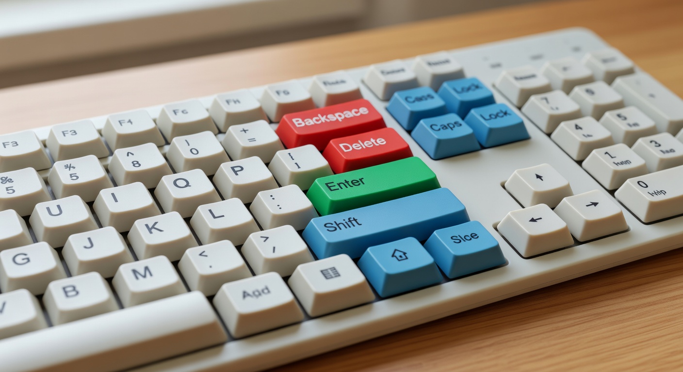 大きなキーボードで入力